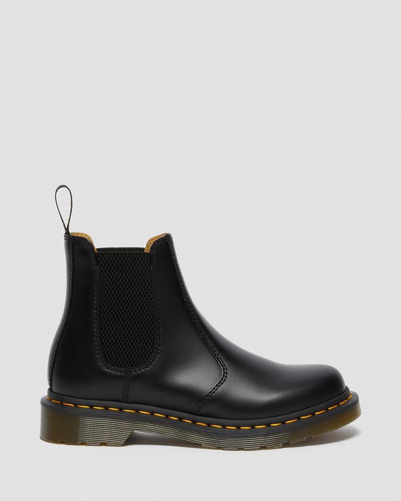 Women's Dr Martens 2976 Smooth Leather Ankle Boots Black | AU 34TCE